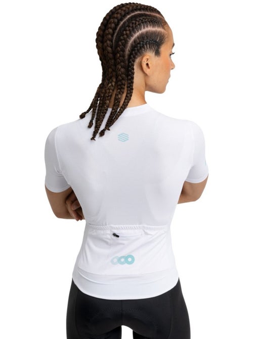 Maillot vélo mesh manches courtes femme cyclisme femme m8 luna - Kiabi