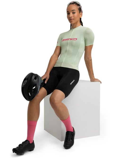 Maillot vélo mesh manches courtes femme cyclisme femme m8 syntony - Kiabi Maillot vélo mesh manches courtes femme cyclisme femme m8 syntony - Kiabi
