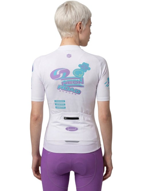 Maillot vélo mesh manches courtes femme cyclisme femme m8-w nrc - Kiabi