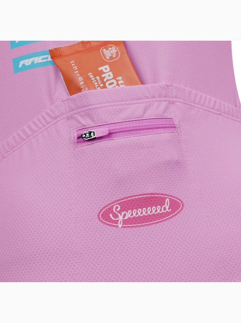Maillot vélo mesh manches courtes femme cyclisme femme m8-w nrc Rose - Kiabi