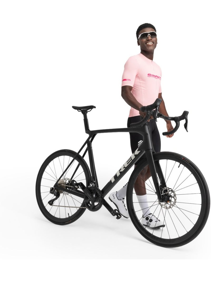 Maillot vélo mesh manches courtes homme cyclisme homme m8 metre Rose - Kiabi