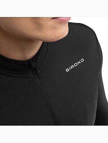 Maillot vélo thermique hiver homme cyclisme homme dw grotto