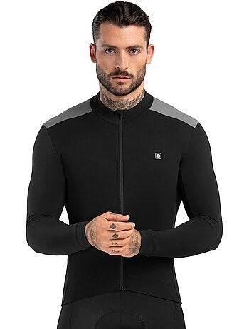 Maillot vélo thermique homme cyclisme homme srx m4 fleet moss