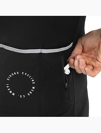 Maillot vélo thermique homme cyclisme homme srx m4 fleet moss