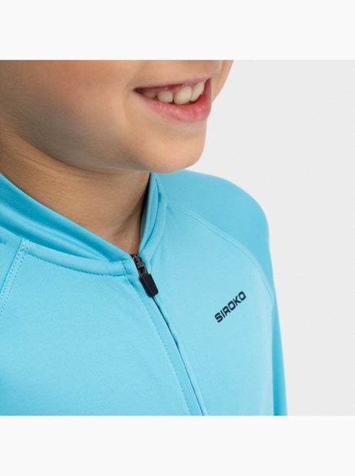 Maillot vélo thermique manches longues garçon cyclisme enfants k-core whip blu - Kiabi Maillot vélo thermique manches longues garçon cyclisme enfants k-core whip blu - Kiabi