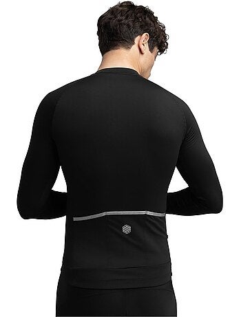 Maillot vélo thermique manches longues homme cyclisme homme core greylock