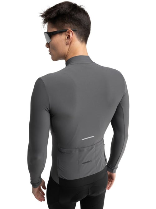 Maillot vélo thermique manches longues homme cyclisme homme m7 sampeyre - Kiabi