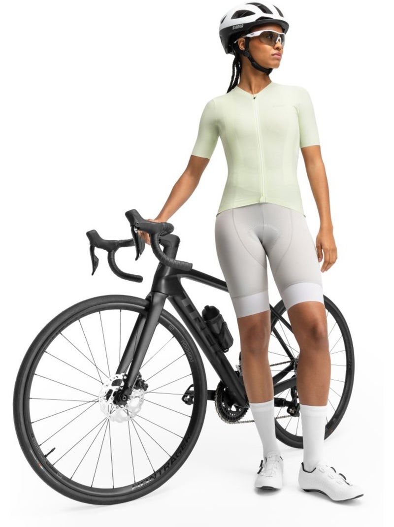 Maillot vélo ultraléger femme cyclisme femme srx éland Vert - Kiabi