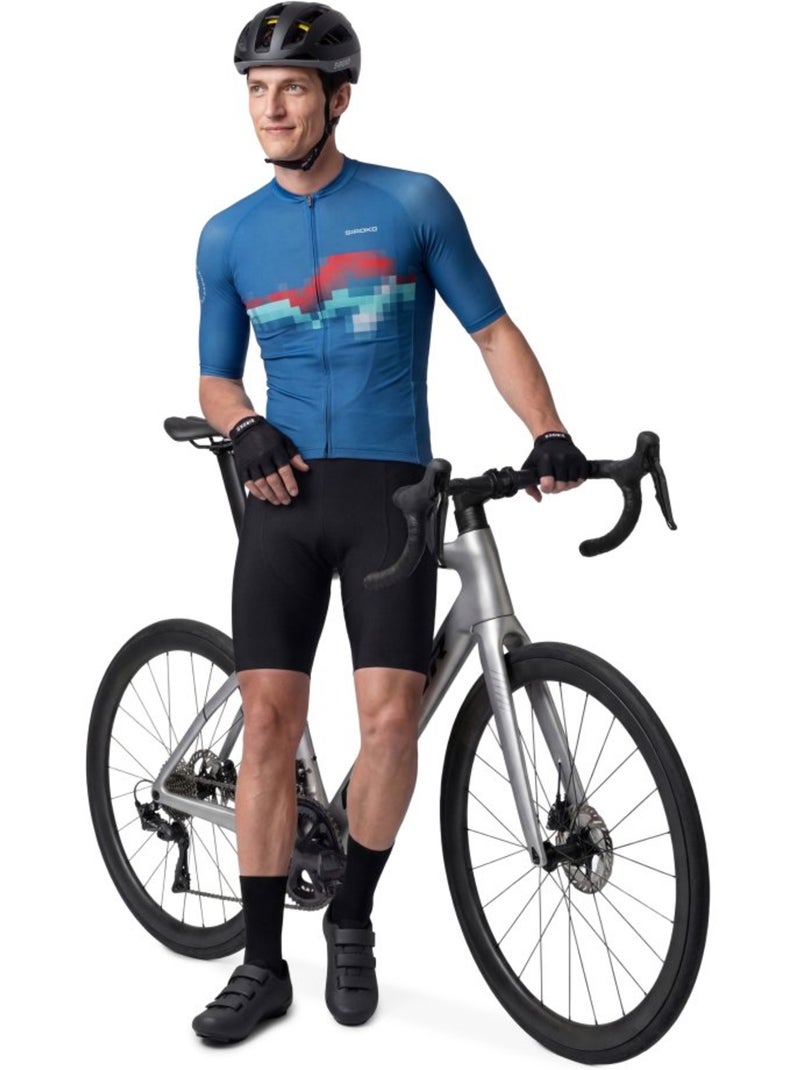 Maillot vélo ultraléger homme cyclisme homme m3 nrc Bleu - Kiabi