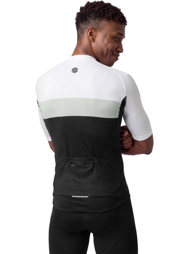 Maillot vélo ultraléger homme cyclisme homme m3 podium Noir - Kiabi
