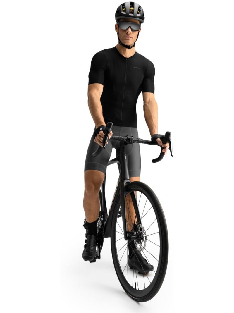 Maillot vélo ultraléger homme cyclisme homme srx hightech Noir - Kiabi