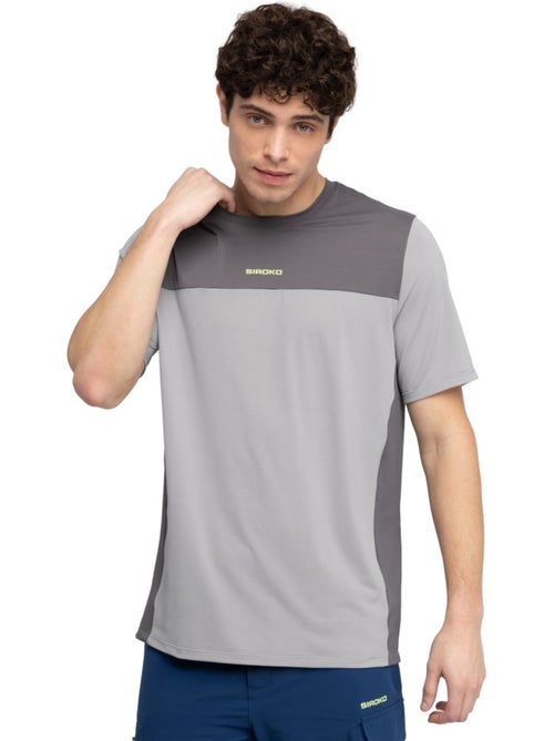Maillot vtt manches courtes homme cyclisme homme mtb berm gray - Kiabi Maillot vtt manches courtes homme cyclisme homme mtb berm gray - Kiabi