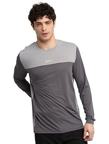 Maillot vtt manches longues homme cyclisme homme mtb endo gray