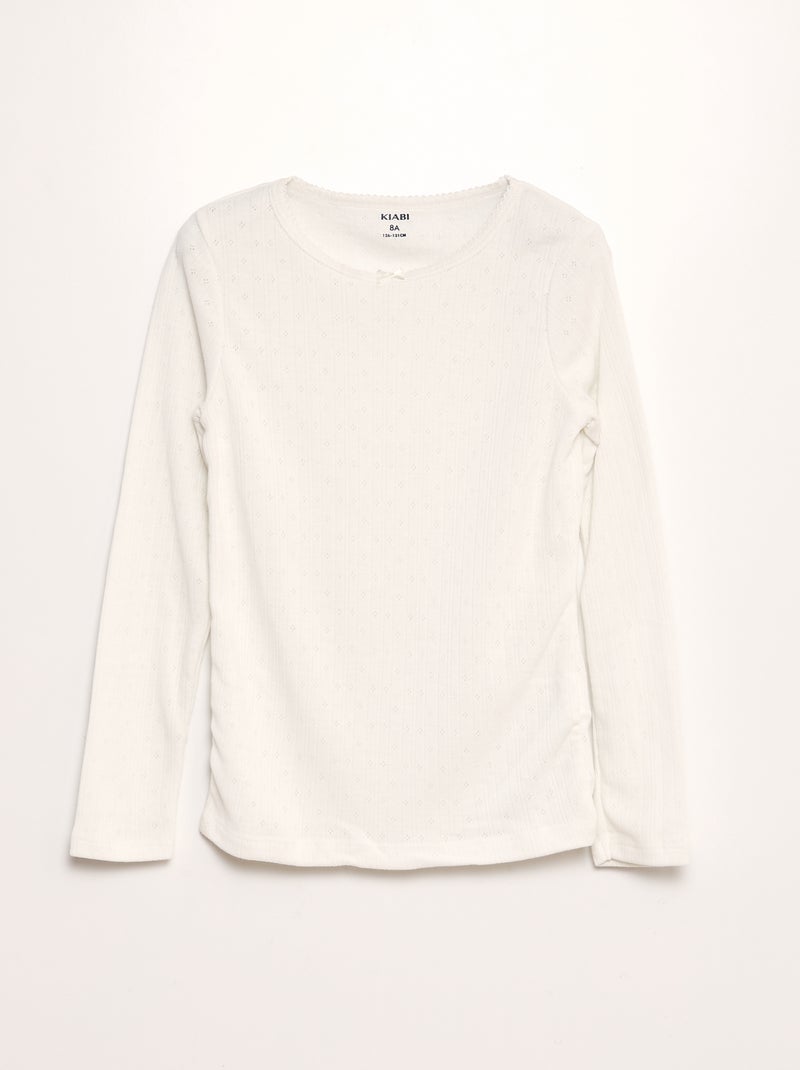 Maillots de corps thermorégulateur - lot de 2 Blanc/rose - Kiabi