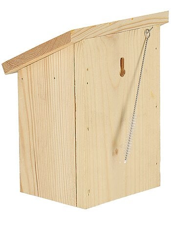 Maison à abeilles avec silhouette