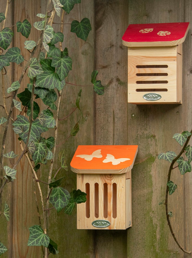 Maison à coccinelles avec silhouette Beige - Kiabi