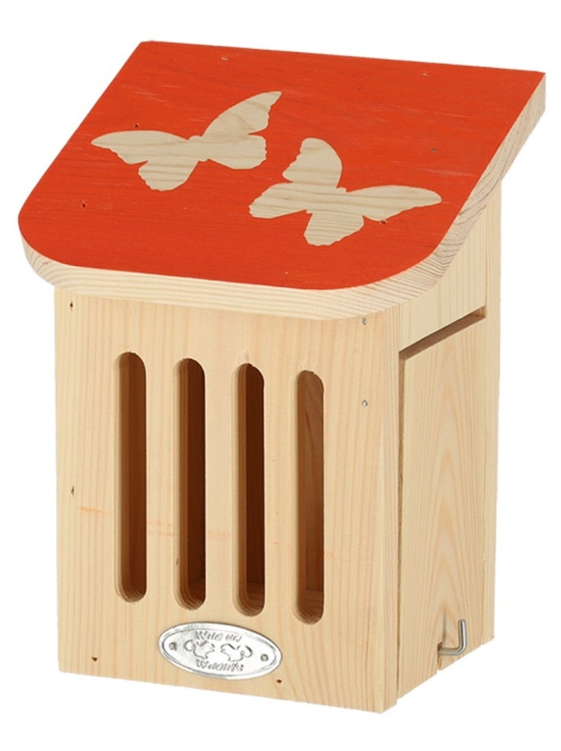 Maison à papillons avec silhouette Beige - Kiabi