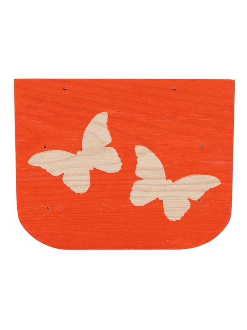 Maison à papillons avec silhouette Beige - Kiabi