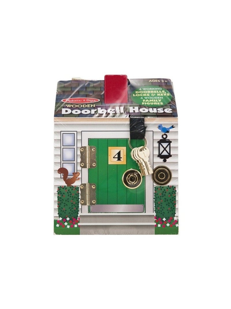 Maison à verrous et sonnettes Rouge - Kiabi
