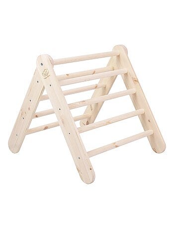 Maison avec échelle pliable pour enfants, pour la chambre. Lin, Coton, Maison, Échelle