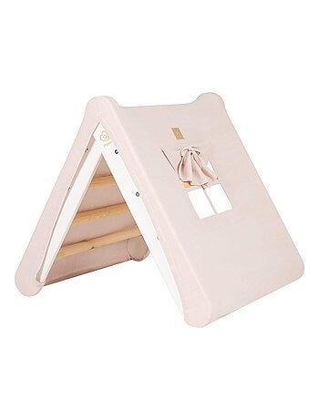 Maison avec échelle pliable pour enfants, pour la chambre. Lin, Coton, Maison, ��chelle