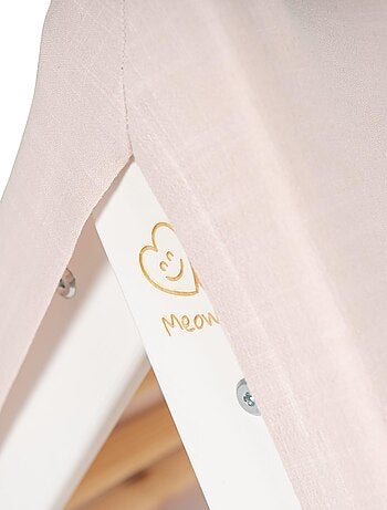 Maison avec échelle pliable pour enfants, pour la chambre. Lin, Coton, Maison, ��chelle