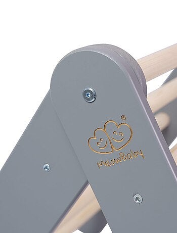 Maison avec échelle pliable pour enfants, pour la chambre. Lin, Coton, Maison, Échelle