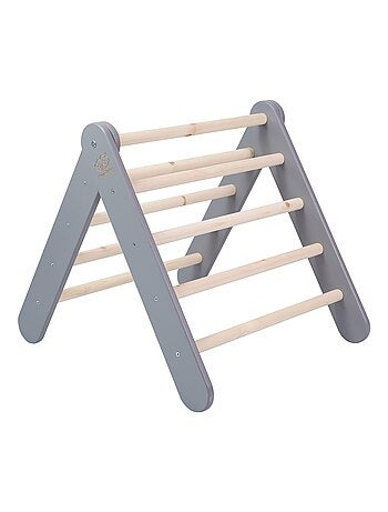 Maison avec échelle pliable pour enfants, pour la chambre. Lin, Coton, Maison, Échelle