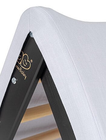 Maison avec échelle pliable pour enfants, pour la chambre. Lin, Coton, Maison, Échelle