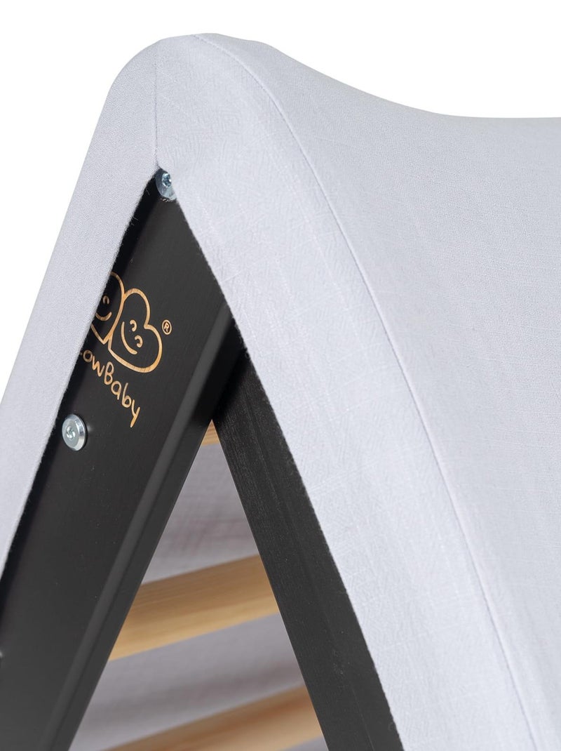 Maison avec échelle pliable pour enfants, pour la chambre. Lin, Coton, Maison, Échelle Noir - Kiabi