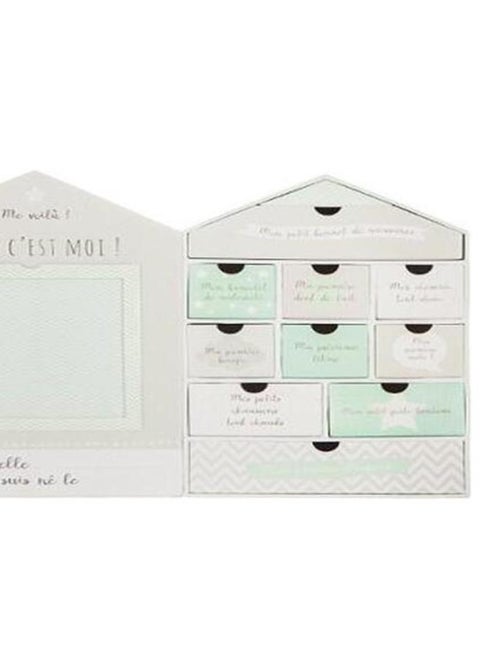 Maison coffret naissance Bienvenue chez toi Baby Boy - Kiabi Maison coffret naissance Bienvenue chez toi Baby Boy - Kiabi