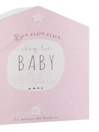 Maison coffret naissance Bienvenue chez toi Baby Girl