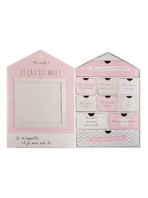Maison coffret naissance Bienvenue chez toi Baby Girl - Kiabi Maison coffret naissance Bienvenue chez toi Baby Girl - Kiabi