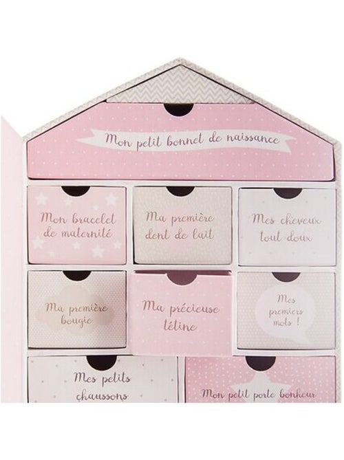 Maison coffret naissance Bienvenue chez toi Baby Girl - Kiabi Maison coffret naissance Bienvenue chez toi Baby Girl - Kiabi