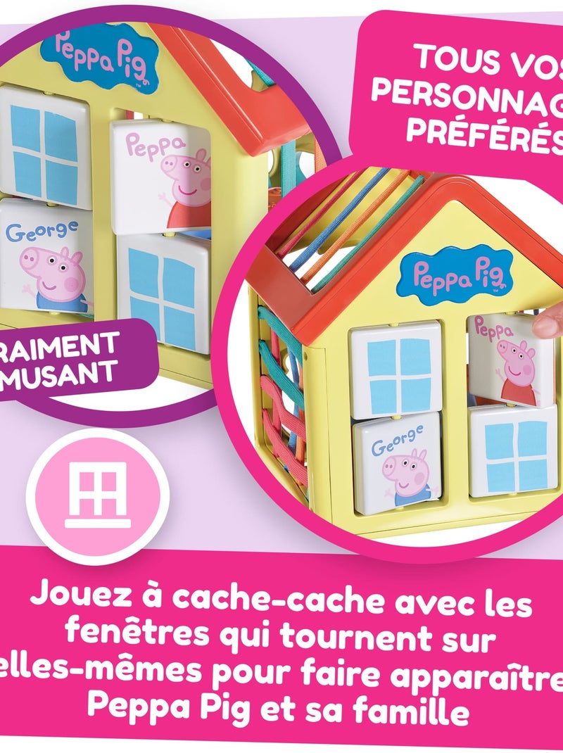 Maison d’activités peppa - dès 18 mois Multicolore - Kiabi
