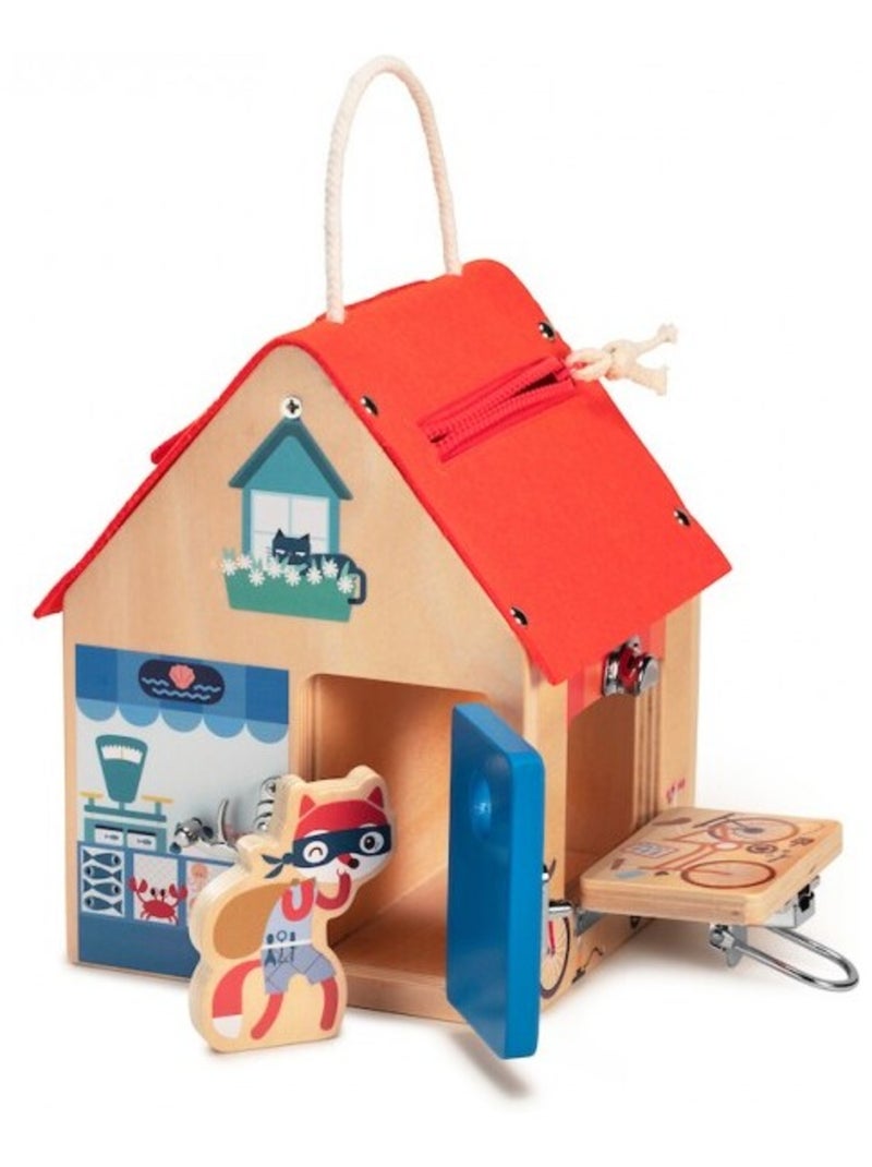 Maison d'apprentissage multi-fermetures Beige - Kiabi