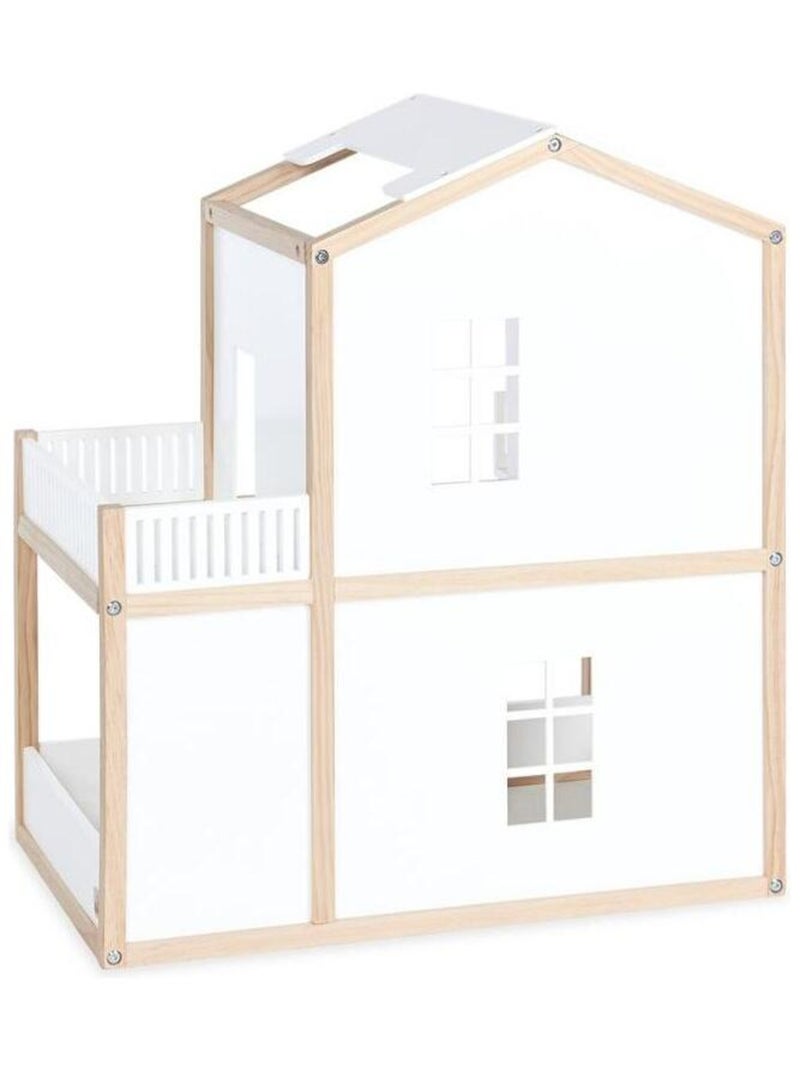 Maison de poupée en bois Ida Beige - Kiabi