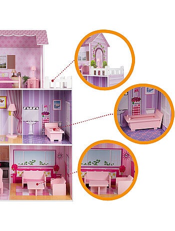 Maison de poupée en bois woomax