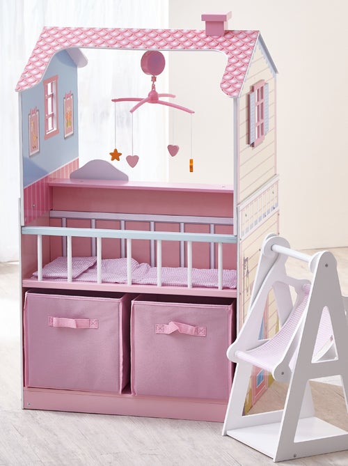 Maison De Poupée Nurserie Et Table À Langer - Kiabi