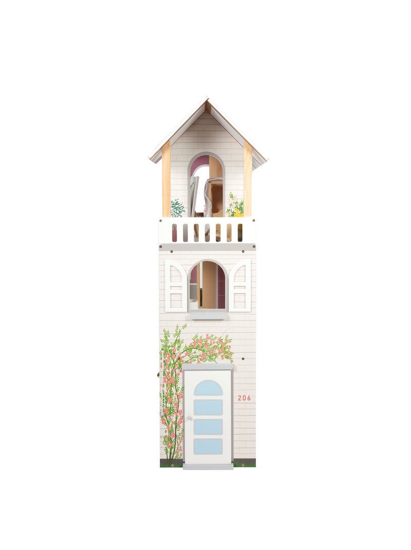 Maison de poupée Villa de rêve XL Blanc - Kiabi