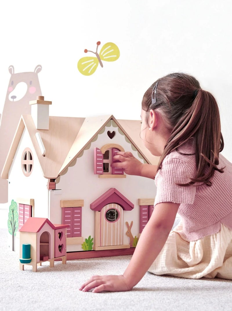 Maison de poupées Chalet Cottontail Blanc - Kiabi