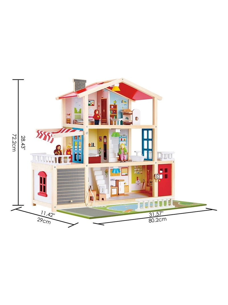 Maison de poupées Multicolore - Kiabi