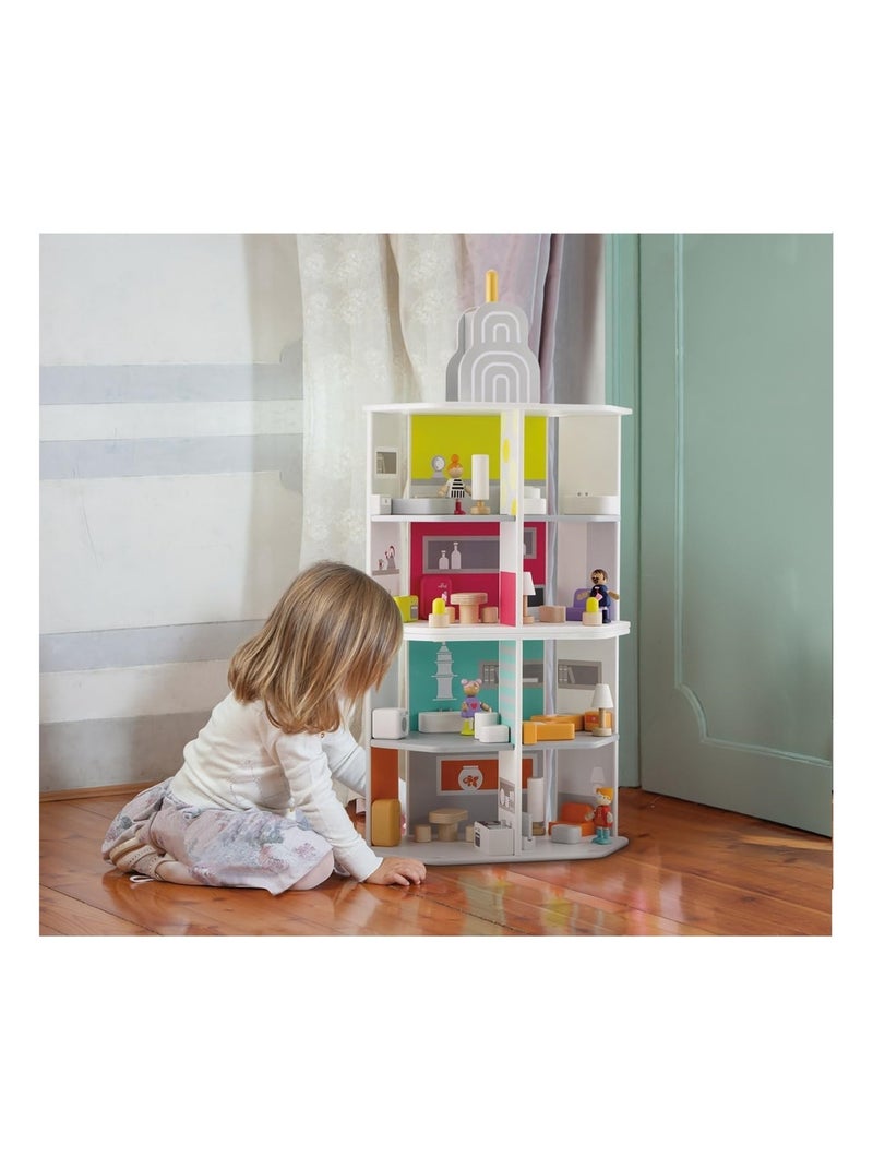 Maison de poupées Tour Sevi Blanc - Kiabi