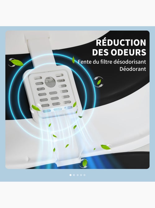 Maison de toilette pliable porte battante pelle et filtre inclus - Kiabi Maison de toilette pliable porte battante pelle et filtre inclus - Kiabi