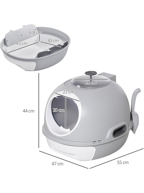 Maison de toilette portable pour chat - Kiabi