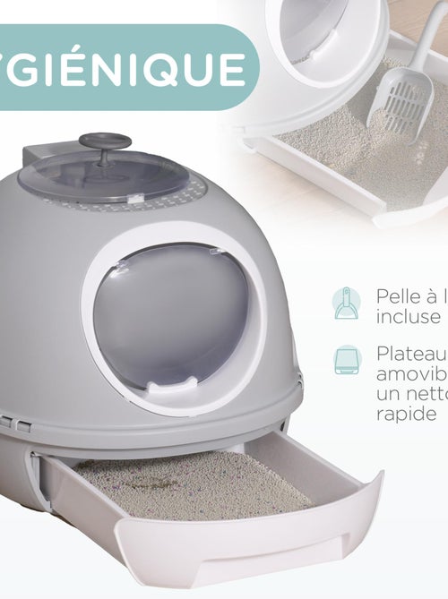 Maison de toilette portable pour chat - Kiabi