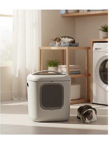 Maison de toilette pour chat Romy