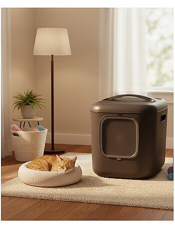 Maison de toilette pour chat romy