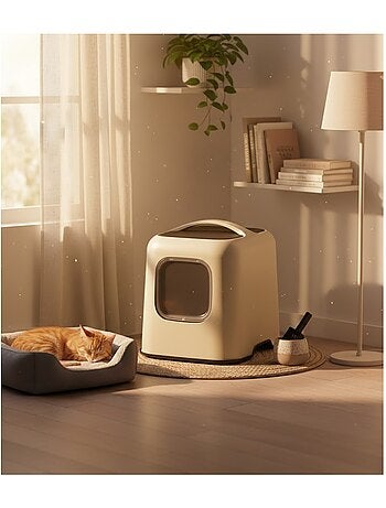 Maison de toilette pour chat Trudy