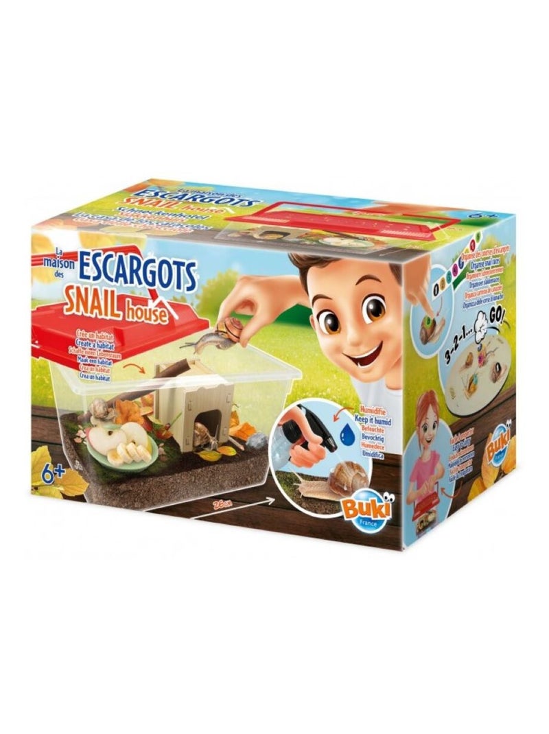 Maison des escargots Rouge - Kiabi